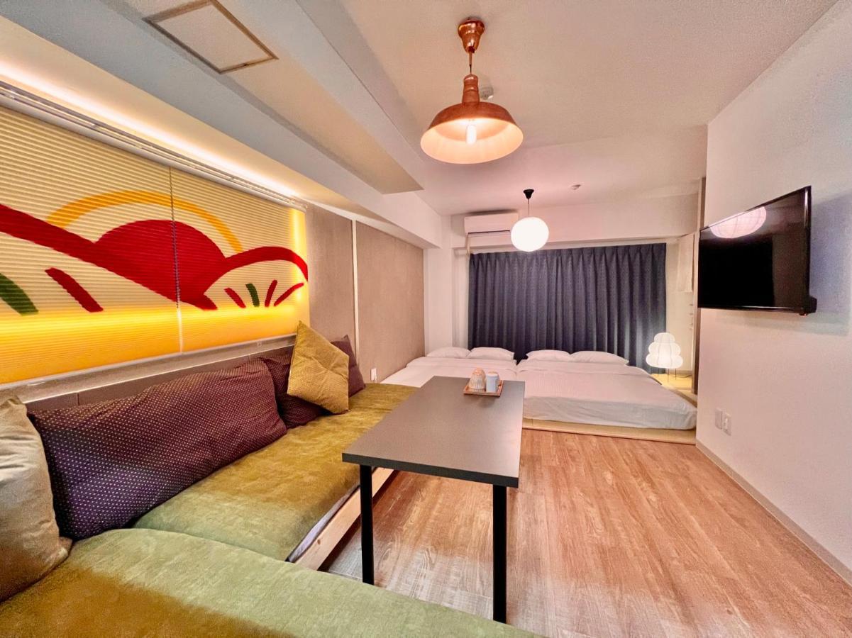 Apartamento 浅草寺3分｜浅草駅6分｜開放的｜畳寝室｜2-6人｜成田&羽田空港直通 Tokio Exterior foto